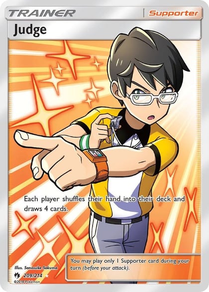 Judge (Full Art), SM - Lost Thunder 209/214