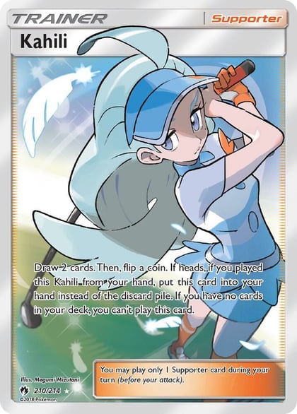 Kahili (Full Art), SM - Lost Thunder 210/214