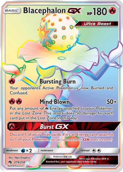 Blacephalon GX (Secret), SM - Lost Thunder 219/214