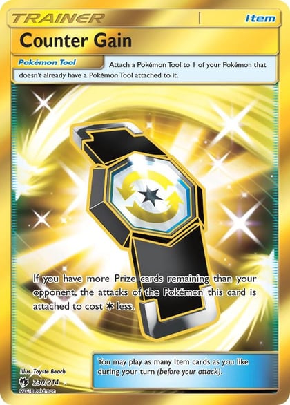 Counter Gain (Secret), SM - Lost Thunder 230/214