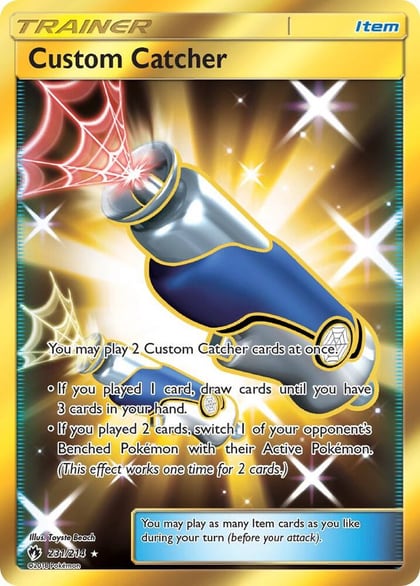 Custom Catcher (Secret), SM - Lost Thunder 231/214