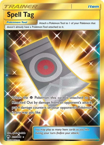 Spell Tag (Secret), SM - Lost Thunder 235/214