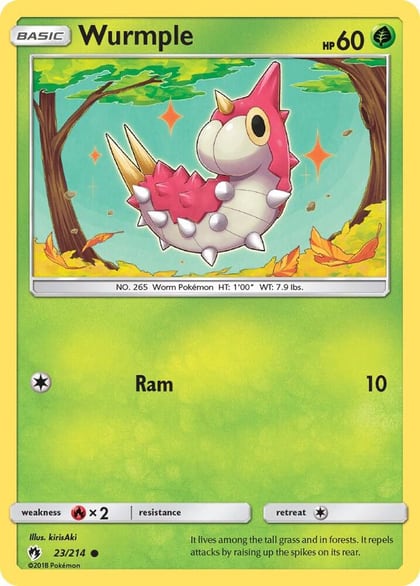 Wurmple (23), SM - Lost Thunder 23/214