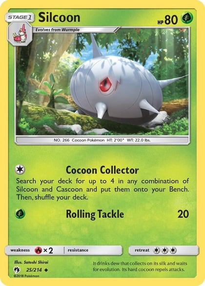 Silcoon, SM - Lost Thunder 25/214