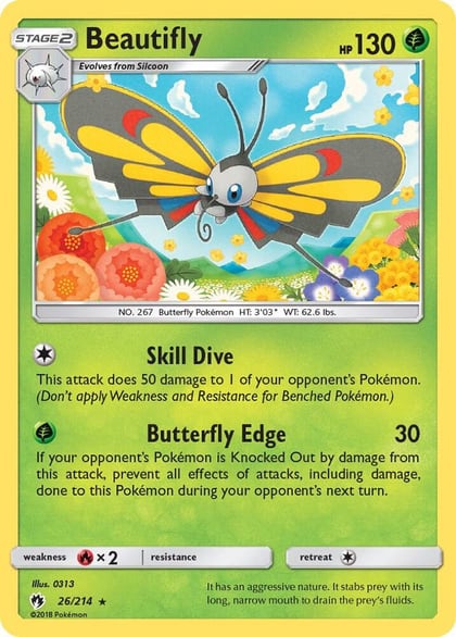 Beautifly, SM - Lost Thunder 26/214