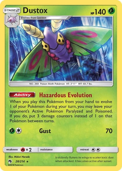 Dustox, SM - Lost Thunder 28/214
