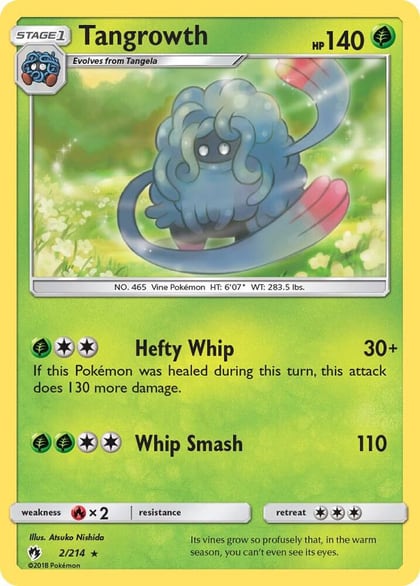 Tangrowth, SM - Lost Thunder 2/214