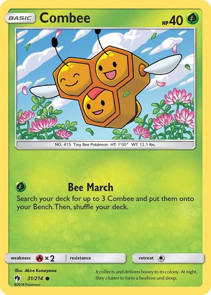 Combee, SM - Lost Thunder 31/214