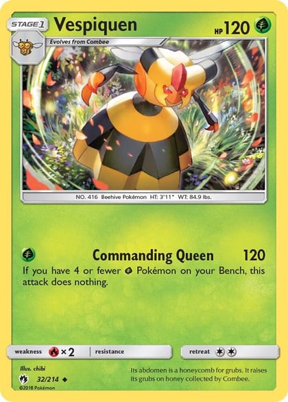 Vespiquen, SM - Lost Thunder 32/214