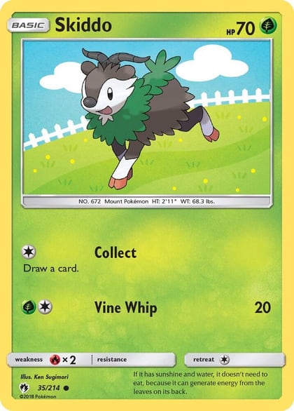 Skiddo, SM - Lost Thunder 35/214
