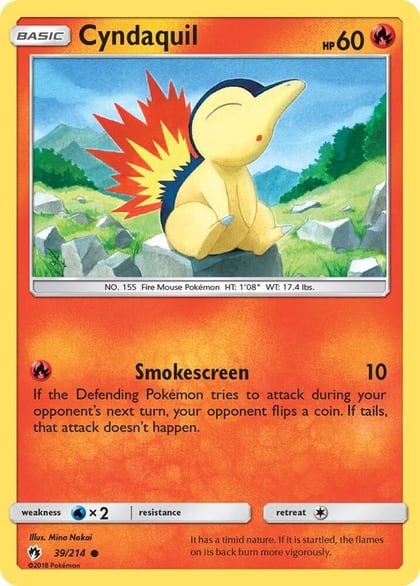 Cyndaquil (39), SM - Lost Thunder 39/214
