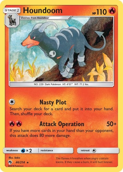 Houndoom, SM - Lost Thunder 46/214