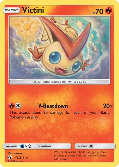 Victini, SM - Lost Thunder 49/214