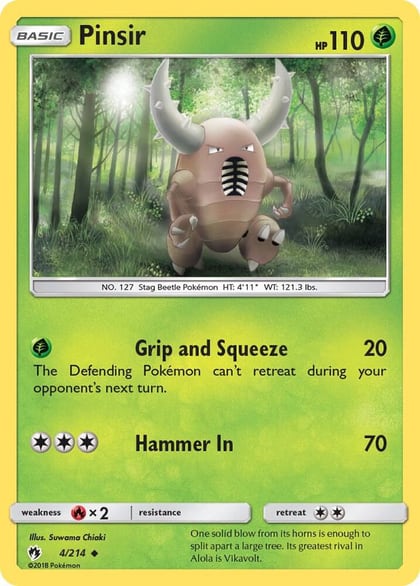 Pinsir, SM - Lost Thunder 4/214