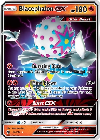 Blacephalon GX, SM - Lost Thunder 52/214