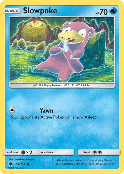 Slowpoke, SM - Lost Thunder 54/214