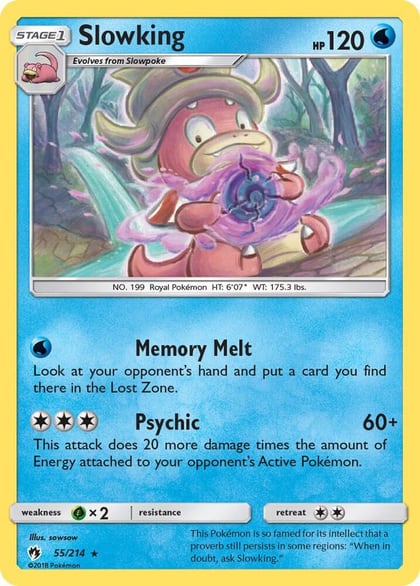 Slowking, SM - Lost Thunder 55/214