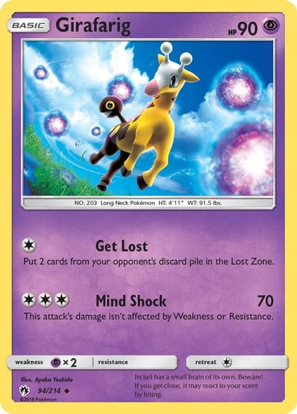 Girafarig, SM - Lost Thunder 94/214