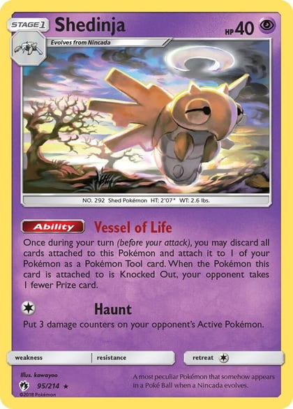 Shedinja, SM - Lost Thunder 95/214