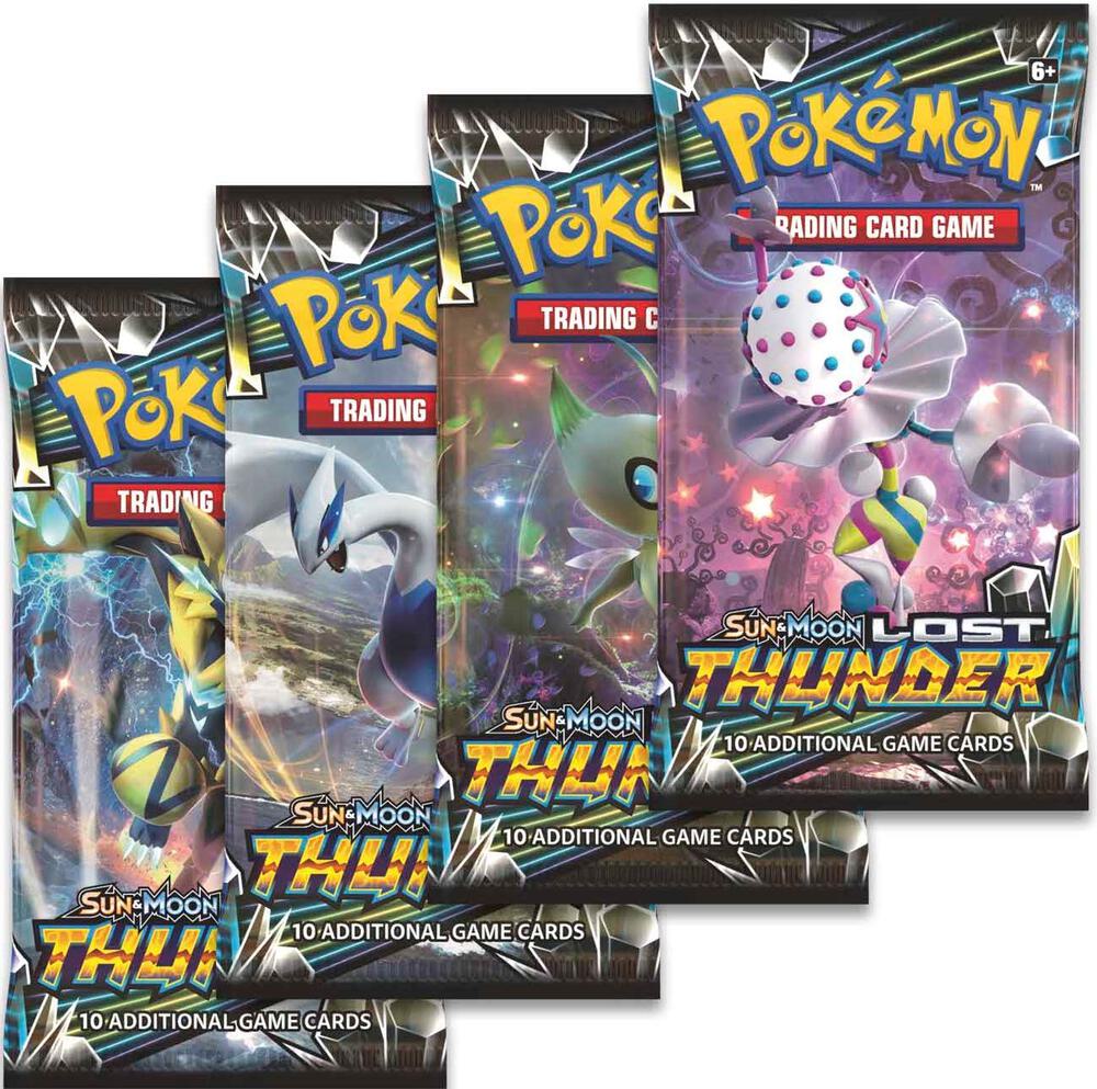 Lost Thunder Booster Pack Art Bundle [Set of 4], SM - Lost Thunder P267043
