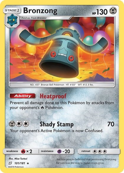 Bronzong, SM - Team Up 101/181