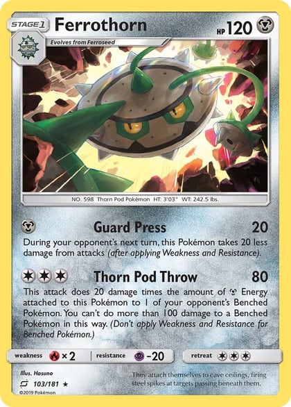 Ferrothorn, SM - Team Up 103/181