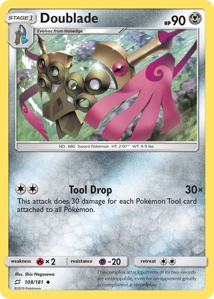Doublade, SM - Team Up 108/181