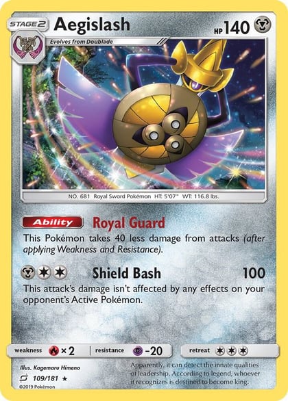 Aegislash, SM - Team Up 109/181