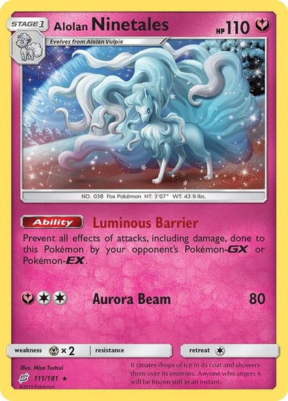 Alolan Ninetales, SM - Team Up 111/181