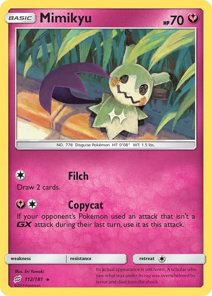 Mimikyu, SM - Team Up 112/181