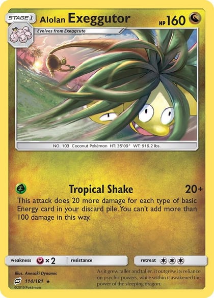 Alolan Exeggutor (114), SM - Team Up 114/181