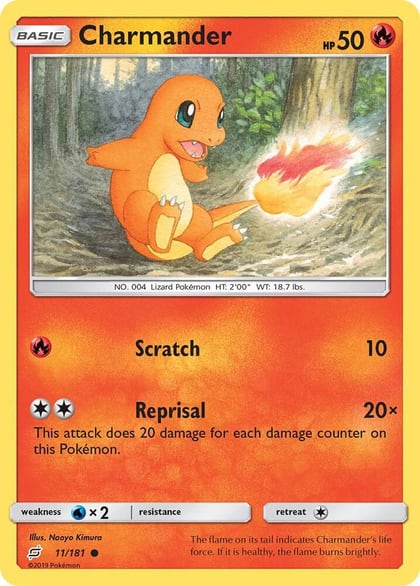 Charmander (11), SM - Team Up 11/181