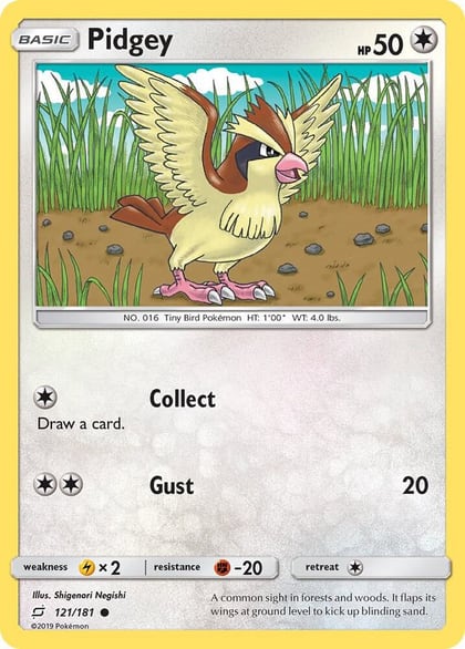 Pidgey (121), SM - Team Up 121/181