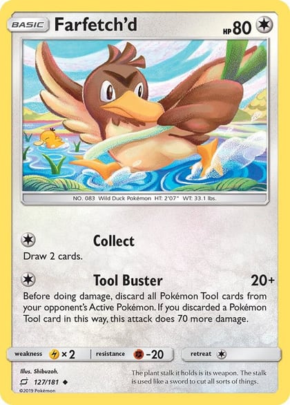 Farfetch'd, SM - Team Up 127/181