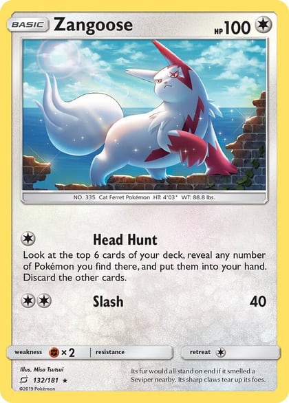 Zangoose, SM - Team Up 132/181