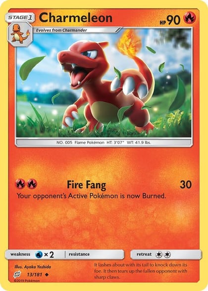 Charmeleon, SM - Team Up 13/181