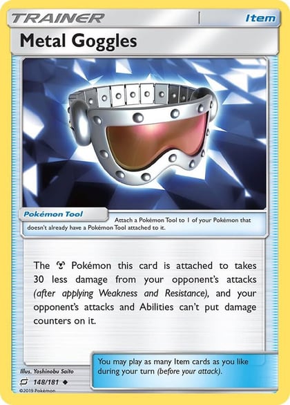 Metal Goggles, SM - Team Up 148/181