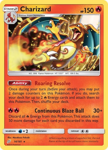 Charizard, SM - Team Up 14/181