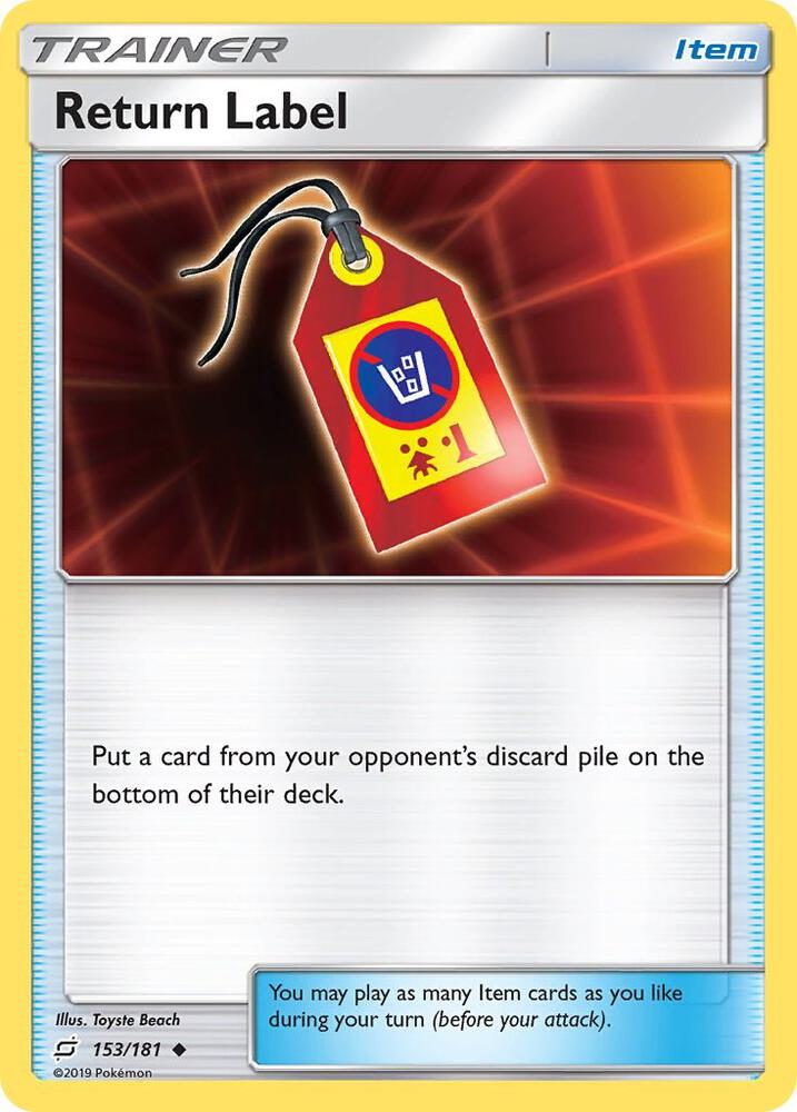 Return Label, SM - Team Up 153/181