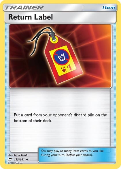 Return Label, SM - Team Up 153/181