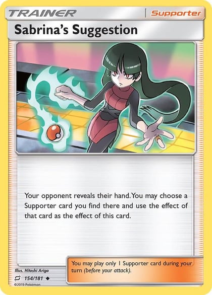 Sabrina's Suggestion, SM - Team Up 154/181