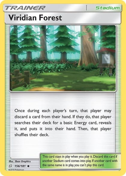 Viridian Forest, SM - Team Up 156/181
