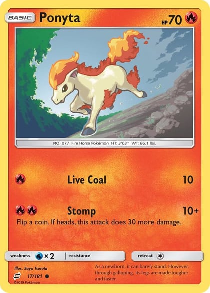 Ponyta, SM - Team Up 17/181
