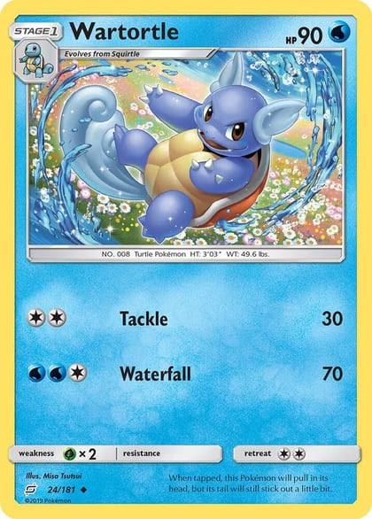 Wartortle, SM - Team Up 24/181