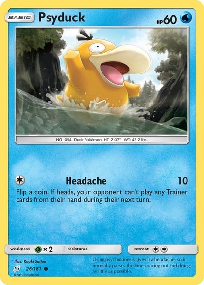 Psyduck, SM - Team Up 26/181