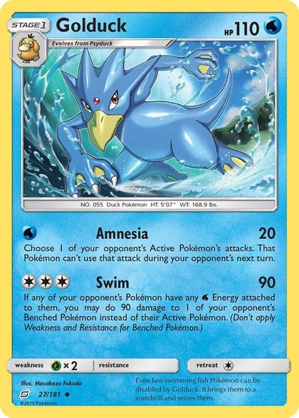 Golduck, SM - Team Up 27/181