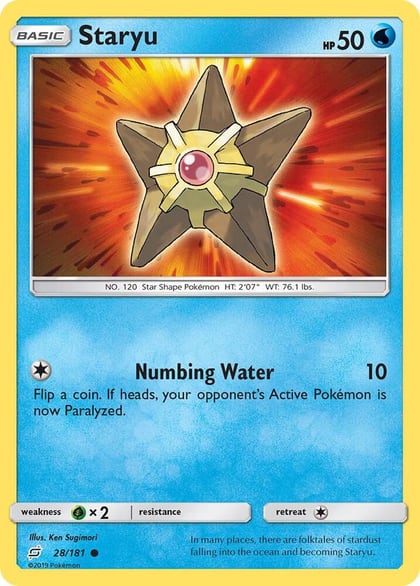 Staryu, SM - Team Up 28/181