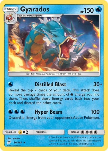 Gyarados, SM - Team Up 30/181