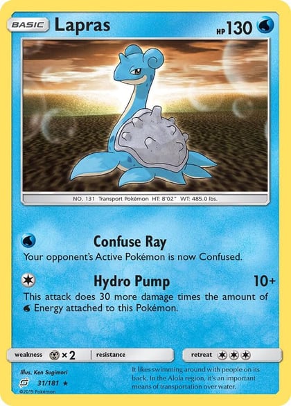 Lapras, SM - Team Up 31/181