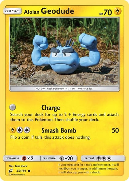 Alolan Geodude (35), SM - Team Up 35/181